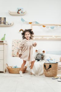 Canva Girl Wearing Dress While Having Fun